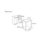 Caple TDI111 7kg Fully Integrated Vented Tumble Dryer - Image 2