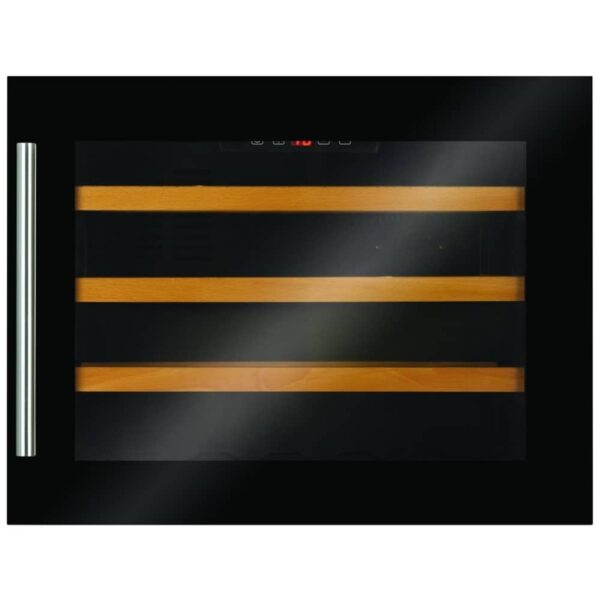 CDA FWV452BL 46cm Integrated In Column Wine Cooler – BLACK