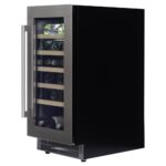 Dunavox DAUF-32.83SS FLOW-32 38cm Undercounter Wine Cooler – STAINLESS STEEL - Image 4