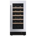 Dunavox DAUF-32.83SS FLOW-32 38cm Undercounter Wine Cooler – STAINLESS STEEL