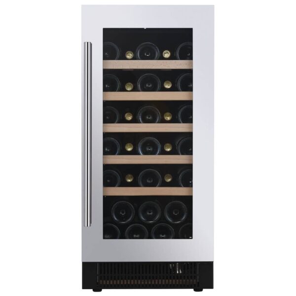 Dunavox DAUF-32.83SS FLOW-32 38cm Undercounter Wine Cooler – STAINLESS STEEL