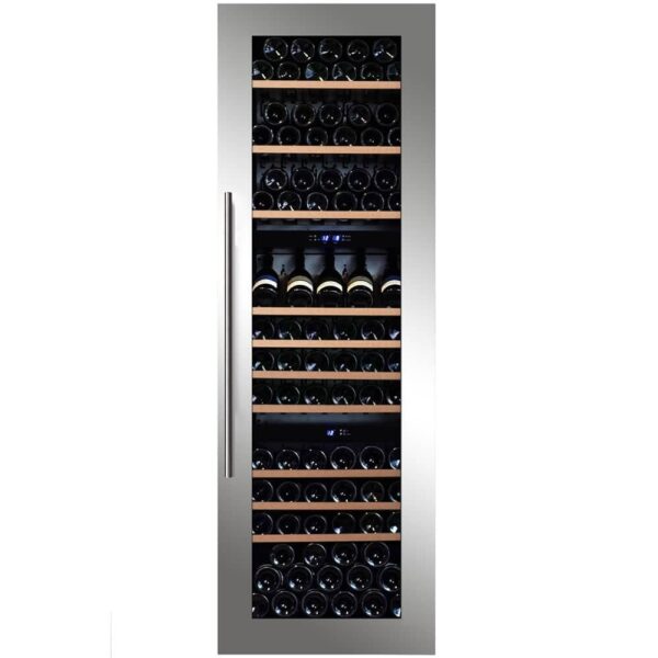 Dunavox DAVS-89.246TSS Soul-89 178cm Integrated In Column Triple Zone Wine Cooler – STAINLESS STEEL
