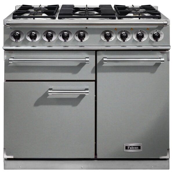 Falcon F1000DXDFSS/CM F1000 Deluxe Dual Fuel Range Cooker – STAINLESS STEEL