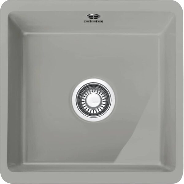 Franke KBK110 40 MPG Kubus Single Bowl Ceramic Undermount Sink – MATT PEARL GREY