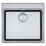 Franke MYX210TPL SS Mythos Plus Single Bowl Sink – STAINLESS STEEL