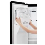 LG GSL750WBXV American Style Fridge Freezer With Ice & Water – BLACK - Image 6