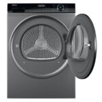 Haier HD100-A2939S – BAD BOX 10kg I-Pro Series 3 Heat Pump Condenser Tumble Dryer – GRAPHITE - Image 2