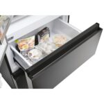 Haier HFR5719ENBP 70cm Frost Free Fridge Freezer – BLACK - Image 6