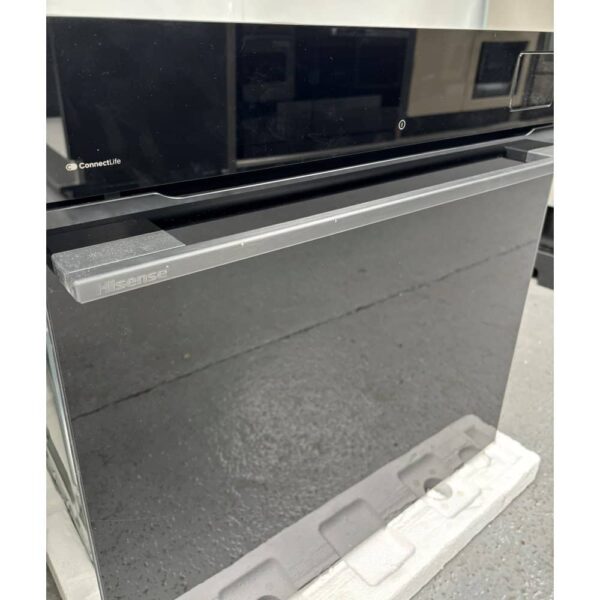 Hisense BAS6PH8BUKWF – EX DISPLAY Hi8 BlackLine Pyrolytic Steam Add Pro Single Oven – BLACK