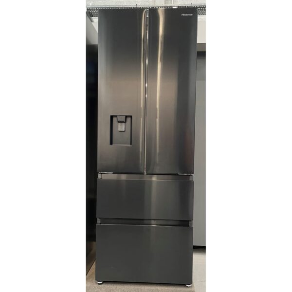 Hisense RF632N4WFF – EX DISPLAY 70cm Frost Free Fridge Freezer – BLACK