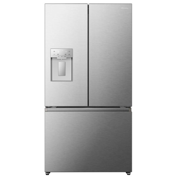 Hisense RF815N4SESE – BAD BOX French Style Fridge Freezer Ice & Water – SILVER