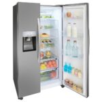 Hisense RS694N4ICF PureFlat American Style Fridge Freezer Ice & Water – SILVER - Image 9