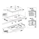 Hotpoint TS5760FNE 59cm Frameless Four Zone Induction Hob – BLACK - Image 13