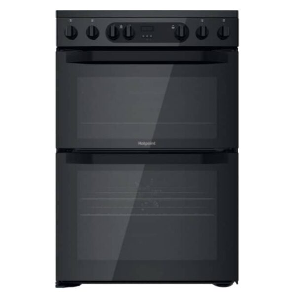 Hotpoint HDM67V9CMB 60cm Freestanding Ceramic Cooker – BLACK