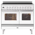 Ilve PDI106WE3WH 100cm Roma Induction Range Cooker – WHITE