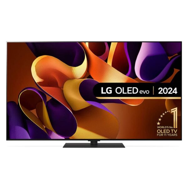 LG OLED55G46LS 2024 55″ Evo G4 OLED 4K Smart TV – SILVER