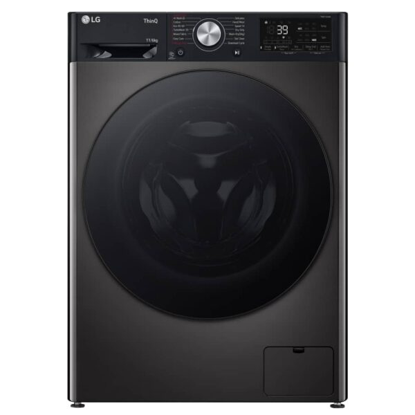 LG FWY916BBTN1 11kg/6kg DualDry Steam Washer Dryer – BLACK STEEL