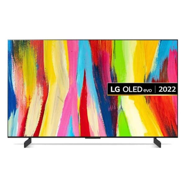 LG OLED42C24LA 2022 42″ C2 OLED 4K Smart TV – BLACK