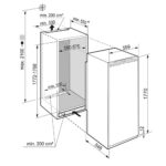 Liebherr SIFNF5108 178cm Pure Integrated In Column Frost Free Freezer - Image 4