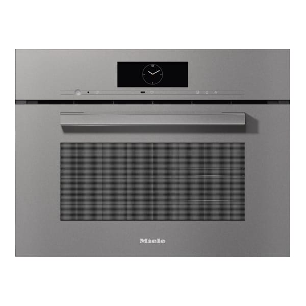 Miele DGC7845HCPROGRGR VitroLine M-Touch Plumbed In Compact Steam Combination Oven – GRAPHITE