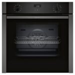 Neff B3ACE4AG3B N50 CircoTherm Single Oven SlideAway Door – GRAPHITE
