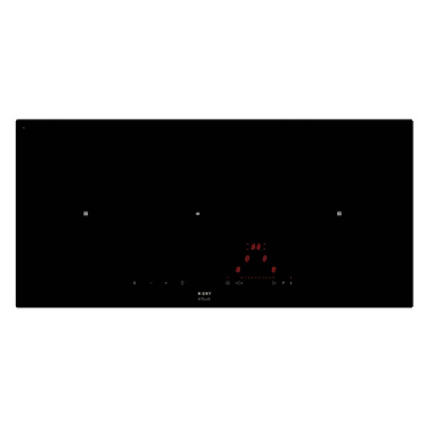 Novy INDUCTION COMFORT 1757 80cm Frameless 3 Zone Induction Hob – BLACK
