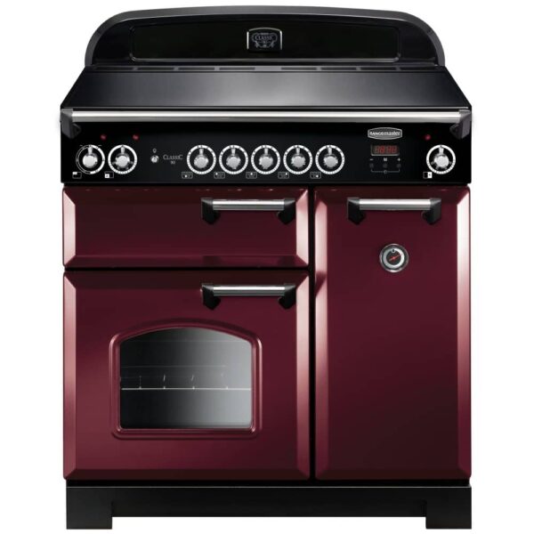 Rangemaster CLA90EICY/C Classic 90cm Induction Range Cooker 116960 – CRANBERRY