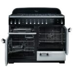Rangemaster ELA110DFFOG/ Elan Deluxe 110cm Dual Fuel Range Cooker 118040 – OLIVE GREEN - Image 2