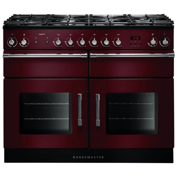 Rangemaster ESP110DFFCY/C Esprit 110cm Dual Fuel Range Cooker 122010 – CRANBERRY