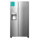 Hisense RS694N4ICF PureFlat American Style Fridge Freezer Ice & Water – SILVER - Image 2
