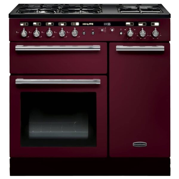 Rangemaster HLT90DFFCY/C Hi Lite 90cm Dual Fuel Range Cooker 10257