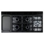 Rangemaster CDL110DFFWH/C Classic Deluxe 110cm Dual Fuel Range Cooker 112930 – WHITE - Image 4