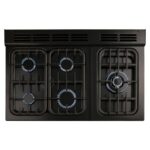 Rangemaster TOLS90LDFGY/ Toledo 90cm Lidded Dual Fuel Range Cooker 94510 – GUNMETAL - Image 2