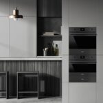 Smeg SO4301M0N Classic Built In Microwave & Grill For Tall Housing – MATTE BLACK - Image 2