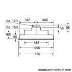 Siemens LB75564GB IQ-300 75cm Canopy Hood - Image 4