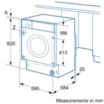 Siemens WK14D321GB 7kg/4kg IQ-300 Fully Integrated Washer Dryer - Image 2