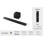 Samsung HW-QS700F 2025 Q-Symphony QS700F 3.1.2ch Wi-Fi Soundbar – BLACK - Image 2