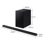 Samsung HW-S700D Q-Symphony S700D 3.1ch Cinematic Dolby Atmos Soundbar – BLACK - Image 2