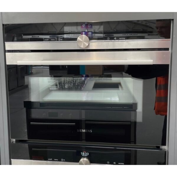 Siemens CM678G4S6B – EX DISPLAY IQ-700 Compact Pyrolitic Oven With Microwave – STAINLESS STEEL