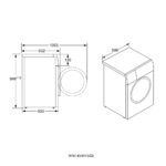 Siemens WM14VMH3GB 9kg IQ-500 Washing Machine 1400rpm – WHITE - Image 2