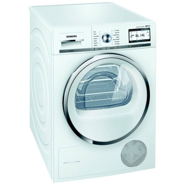 Siemens WT4HY790GB 9kg IQ-700 Heat Pump Condenser Dryer – WHITE