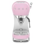 Smeg ECF02PKUK Freestanding Retro Espresso Coffee Machine – PINK