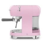 Smeg ECF02PKUK Freestanding Retro Espresso Coffee Machine – PINK - Image 2