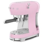 Smeg ECF02PKUK Freestanding Retro Espresso Coffee Machine – PINK - Image 4