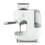 Smeg EGF03PGUK Freestanding Retro Espresso Coffee Machine With Grinder – PASTEL GREEN - Image 2