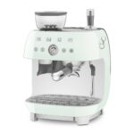 Smeg EGF03PGUK Freestanding Retro Espresso Coffee Machine With Grinder – PASTEL GREEN - Image 4