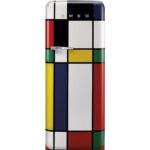 Smeg FAB28RDMC3 60cm Retro Refrigerator Right Hand Hinge – MONDRIAN
