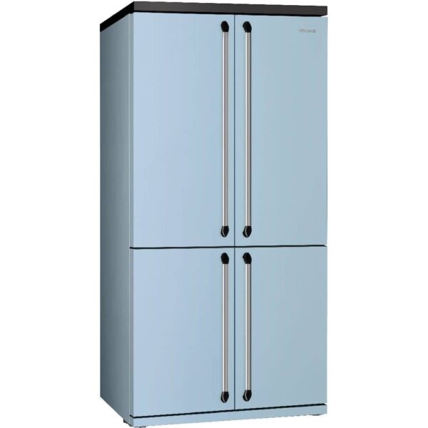 Smeg FQ960PB Victoria French Style Four Door Fridge Freezer Non Ice & Water – PASTEL BLUE