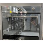Smeg SF4102MCS – EX DISPLAY Linea Compact Combi Microwave – SILVER