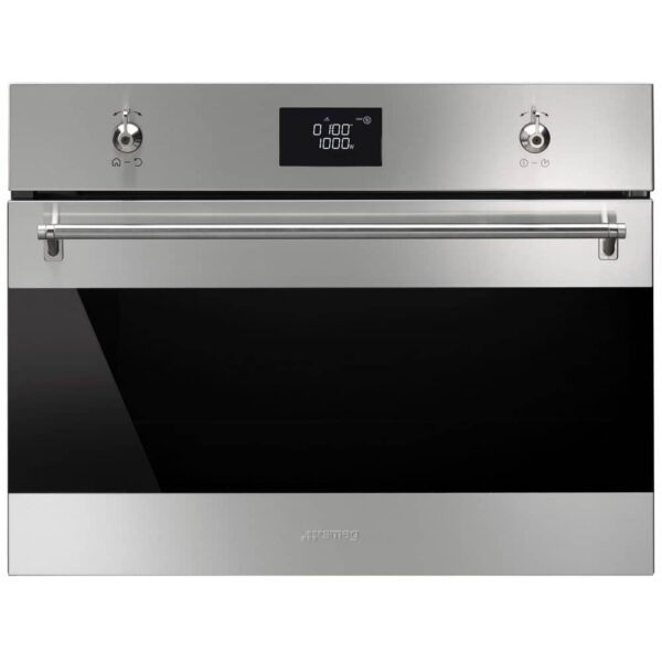 Smeg SF4390MCX Classic Built In Combination Microwave – STAINLESS STEEL